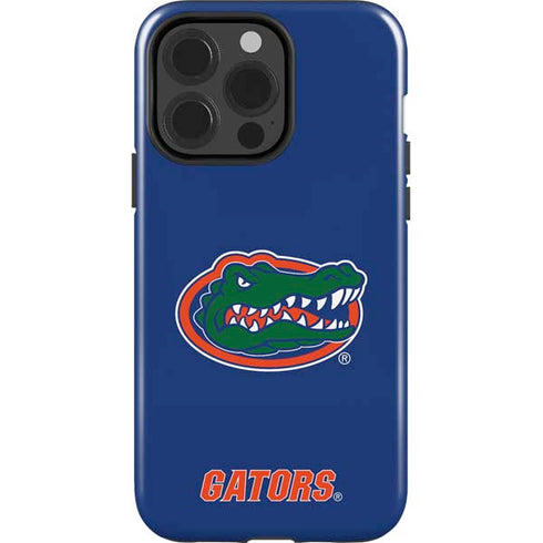 University of Florida Gators Mascot Blue iPhone 15 Pro Impact Case