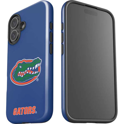 University of Florida Gators Mascot Blue iPhone 16 Plus Impact Case