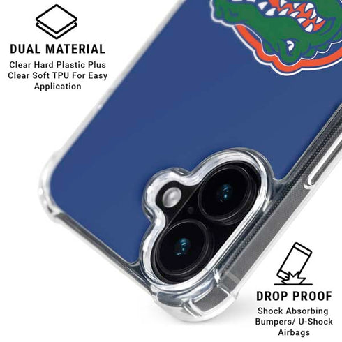 University of Florida Gators Mascot Blue iPhone 16 Plus MagSafe Case