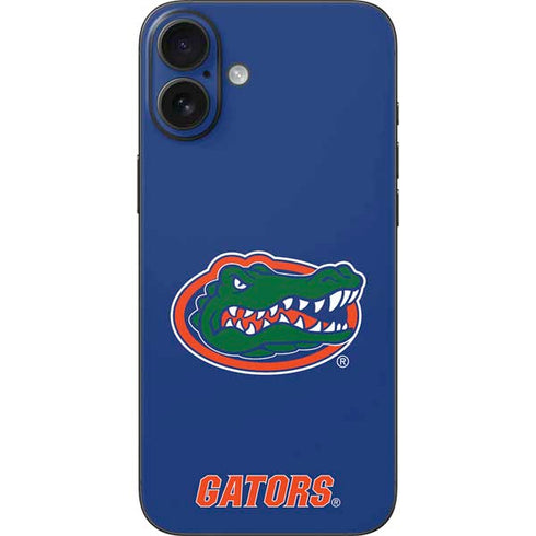 University of Florida Gators Mascot Blue iPhone 16 Plus Skin