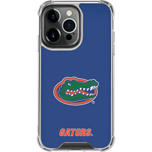 University of Florida Gators Mascot Blue iPhone 16 Pro Clear Case