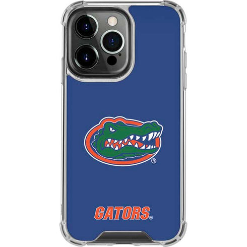 University of Florida Gators Mascot Blue iPhone 16 Pro Max Clear Case
