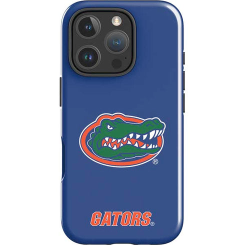 University of Florida Gators Mascot Blue iPhone 16 Pro Max Impact Case