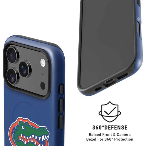 University of Florida Gators Mascot Blue iPhone 17 Pro Magsafe Impact Case