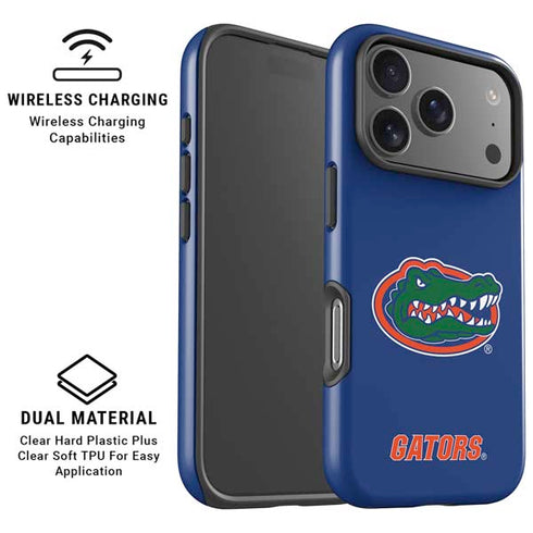 University of Florida Gators Mascot Blue iPhone 17 Pro Magsafe Impact Case