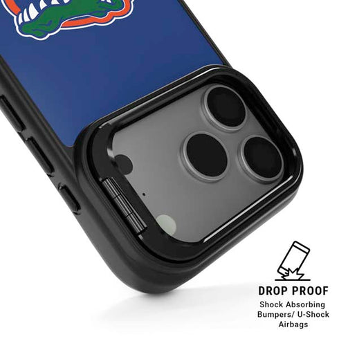 University of Florida Gators Mascot Blue iPhone 17 Pro Max Kickstand Case
