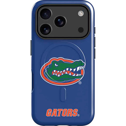 University of Florida Gators Mascot Blue iPhone 17 Pro Max Magsafe Impact Case
