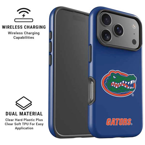 University of Florida Gators Mascot Blue iPhone 17 Pro Max Magsafe Impact Case