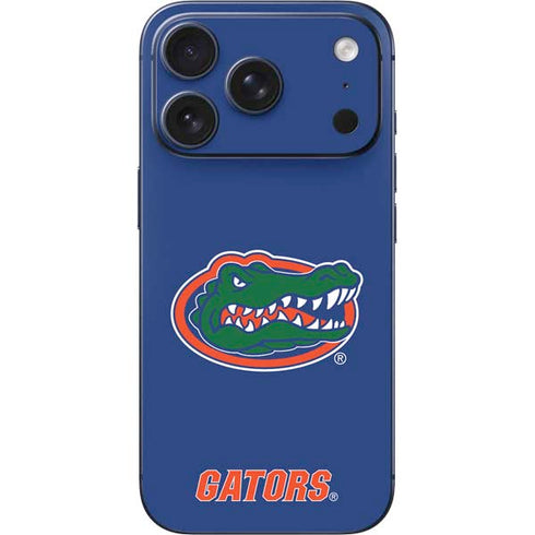 University of Florida Gators Mascot Blue iPhone 17 Pro Skin
