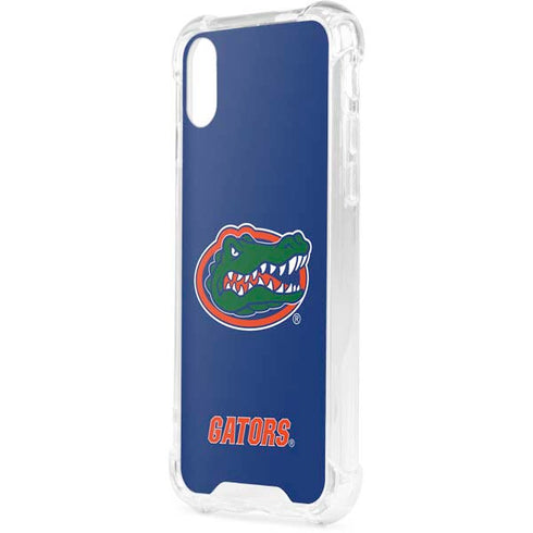 University of Florida Gators Mascot Blue iPhone XS Clear Case