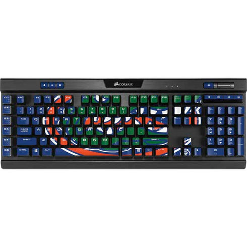 University of Florida Gators Mascot Blue K95 RGB PLATINUM Mechanical Gaming Keyboard Skin
