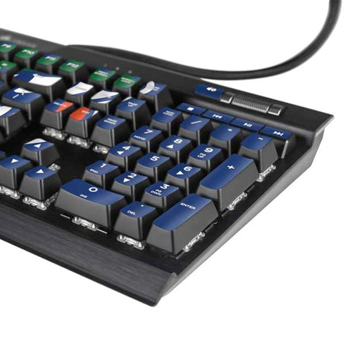University of Florida Gators Mascot Blue K95 RGB PLATINUM Mechanical Gaming Keyboard Skin