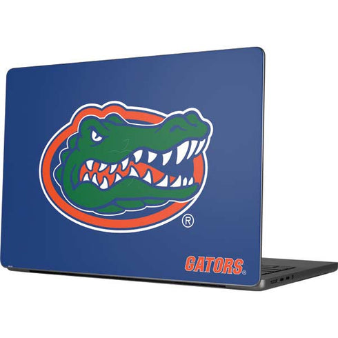 University of Florida Gators Mascot Blue Apple MacBook Pro 14-inch Skin