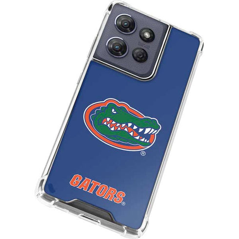 University of Florida Gators Mascot Blue Moto G 5G (2025) Clear Case