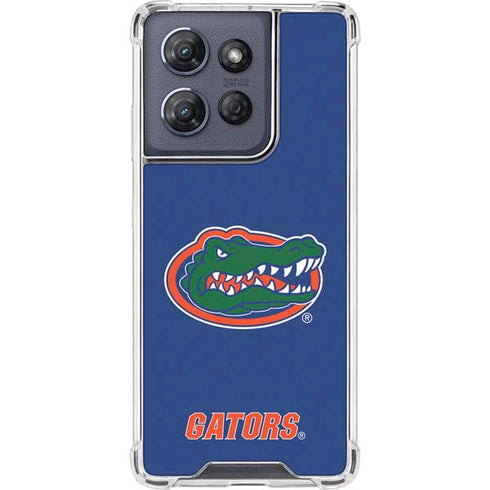 University of Florida Gators Mascot Blue Moto G Power 5G (2025) Clear Case