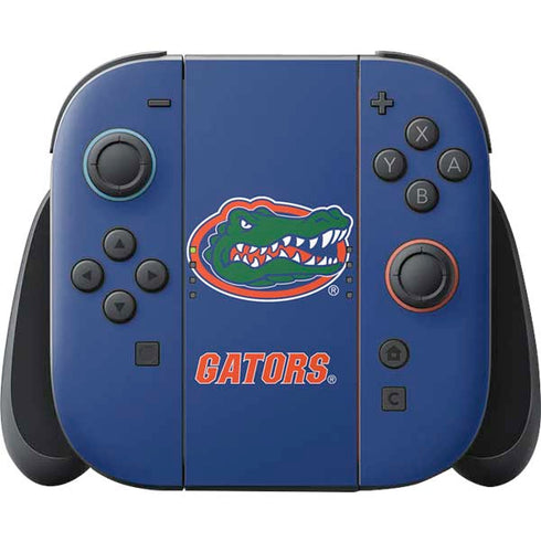 University of Florida Gators Mascot Blue Nintendo Switch 2 (2025) Joy-Con Controller Skin