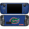 University of Florida Gators Mascot Blue Steam Deck Handheld Gaming Computer OLED Skin