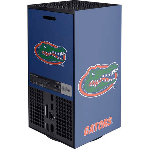 University of Florida Gators Mascot Blue XBox Series X Digital Edition Console Skin