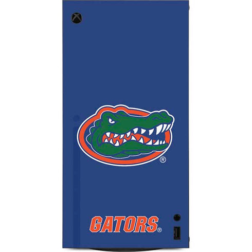 University of Florida Gators Mascot Blue XBox Series X Digital Edition Console Skin