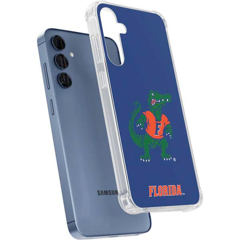 University of Florida Gators Mascot Galaxy A55 5G Clear Case