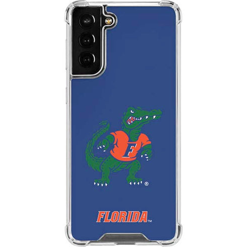University of Florida Gators Mascot Galaxy S21 FE Clear Case