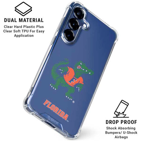 University of Florida Gators Mascot Galaxy S25 Clear Case
