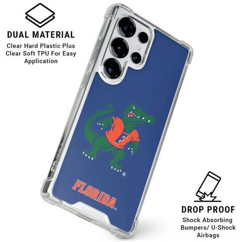 University of Florida Gators Mascot Galaxy S25 Ultra Clear Case
