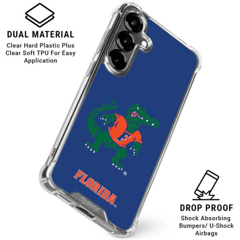 University of Florida Gators Mascot Galaxy S26 Plus Clear Case
