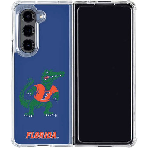 University of Florida Gators Mascot Galaxy Z Fold5 5G Clear Case
