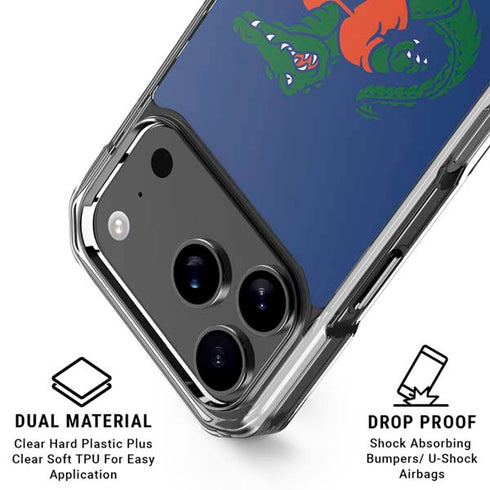 University of Florida Gators Mascot iPhone 18 Pro Clear Case