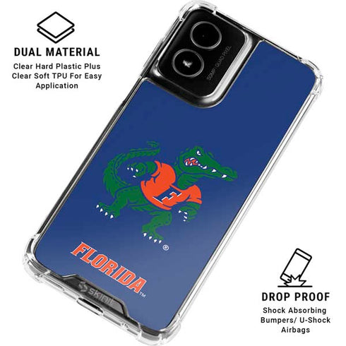 University of Florida Gators Mascot Moto G Power 5G (2024) Clear Case