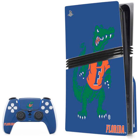 University of Florida Gators Mascot PS5 Pro Disk Bundle Skin