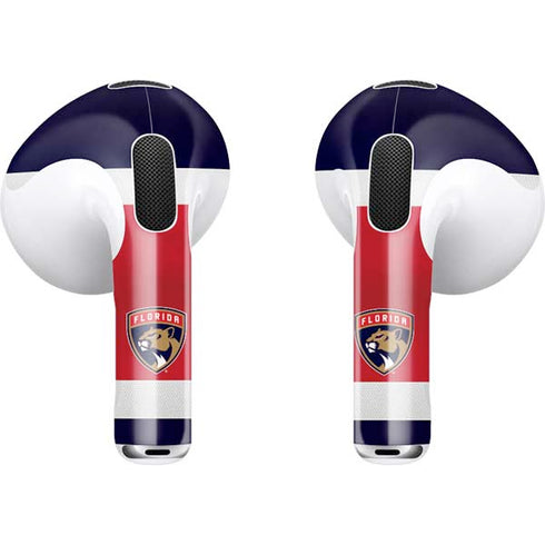 NHL Florida Panthers Alternate Jersey Apple AirPods (3rd Gen 2021) Skin