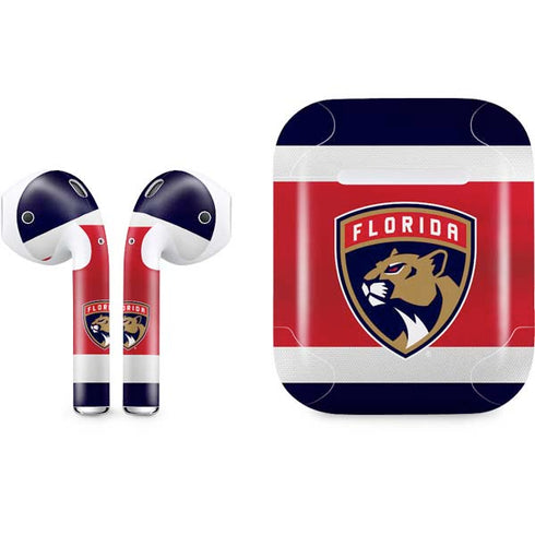 NHL Florida Panthers Alternate Jersey Apple AirPods Skin
