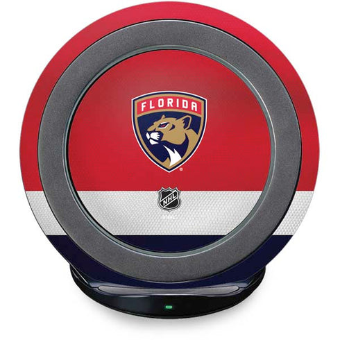 NHL Florida Panthers Alternate Jersey Fast Charge Wireless Charging Stand Skin