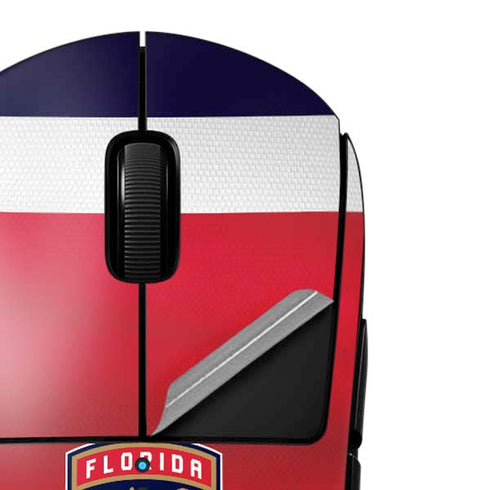 NHL Florida Panthers Alternate Jersey G Pro Wireless Gaming Mouse Skin