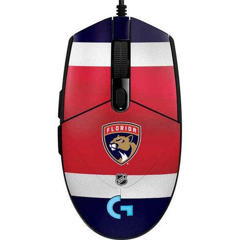 NHL Florida Panthers Alternate Jersey G203 Prodigy RGB Wired Gaming Mouse Skin