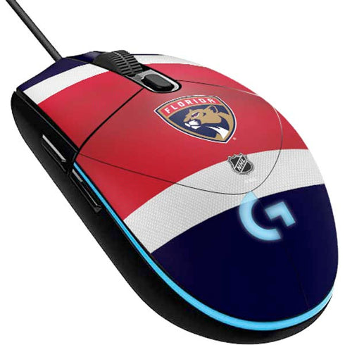 NHL Florida Panthers Alternate Jersey G203 Prodigy RGB Wired Gaming Mouse Skin