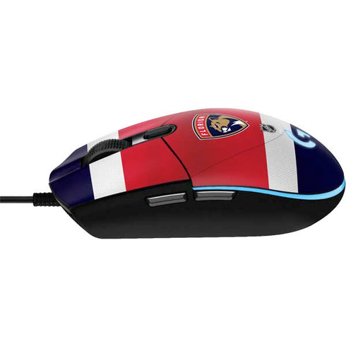 NHL Florida Panthers Alternate Jersey G203 Prodigy RGB Wired Gaming Mouse Skin