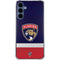 NHL Florida Panthers Alternate Jersey Galaxy A55 5G Clear Case