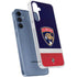 NHL Florida Panthers Alternate Jersey Galaxy A55 5G Clear Case