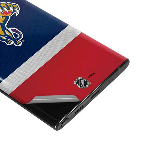 NHL Florida Panthers Alternate Jersey Galaxy Note 10 Plus Skin