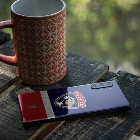 NHL Florida Panthers Alternate Jersey Galaxy Note 10 Plus Skin
