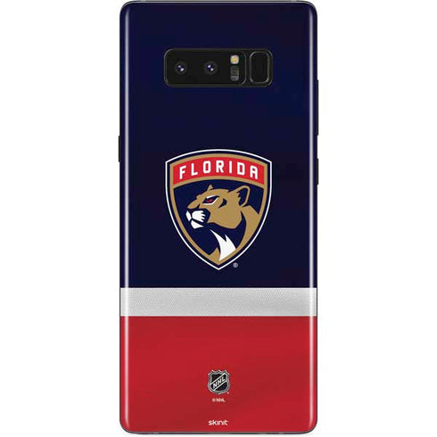 NHL Florida Panthers Alternate Jersey Galaxy Note 8 Skin