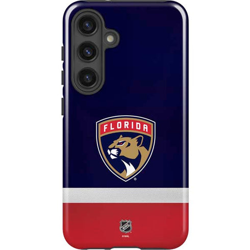 NHL Florida Panthers Alternate Jersey Galaxy S25 Plus Impact Case