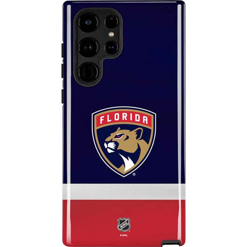 NHL Florida Panthers Alternate Jersey Galaxy S25 Ultra Impact Case