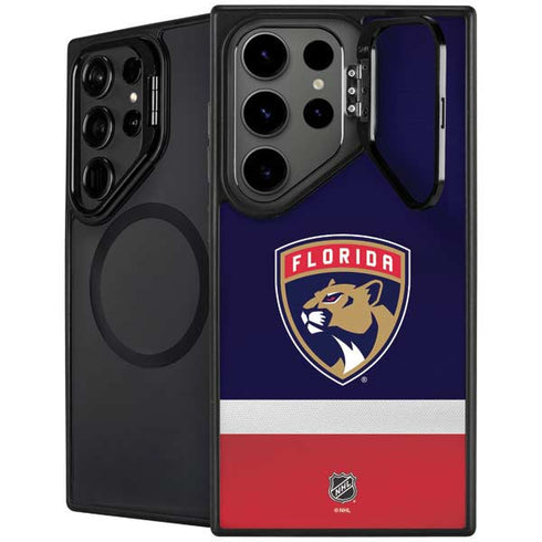 NHL Florida Panthers Alternate Jersey Galaxy S25 Ultra Kickstand Case