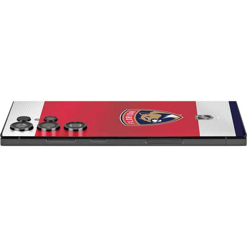 NHL Florida Panthers Alternate Jersey Galaxy S25 Ultra Skin