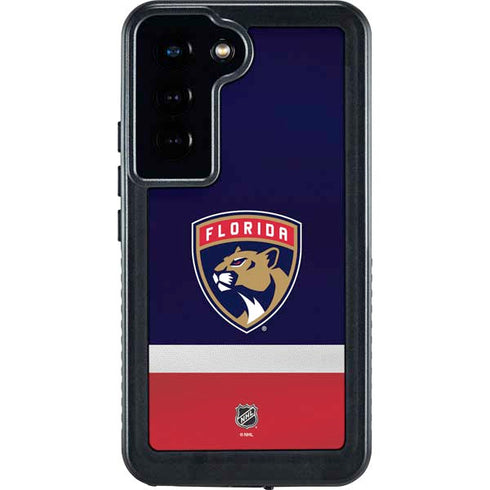NHL Florida Panthers Alternate Jersey Galaxy S24 Waterproof Case