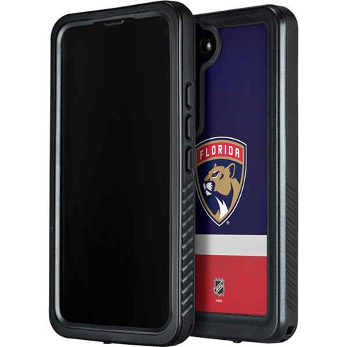 NHL Florida Panthers Alternate Jersey Galaxy S24 Waterproof Case